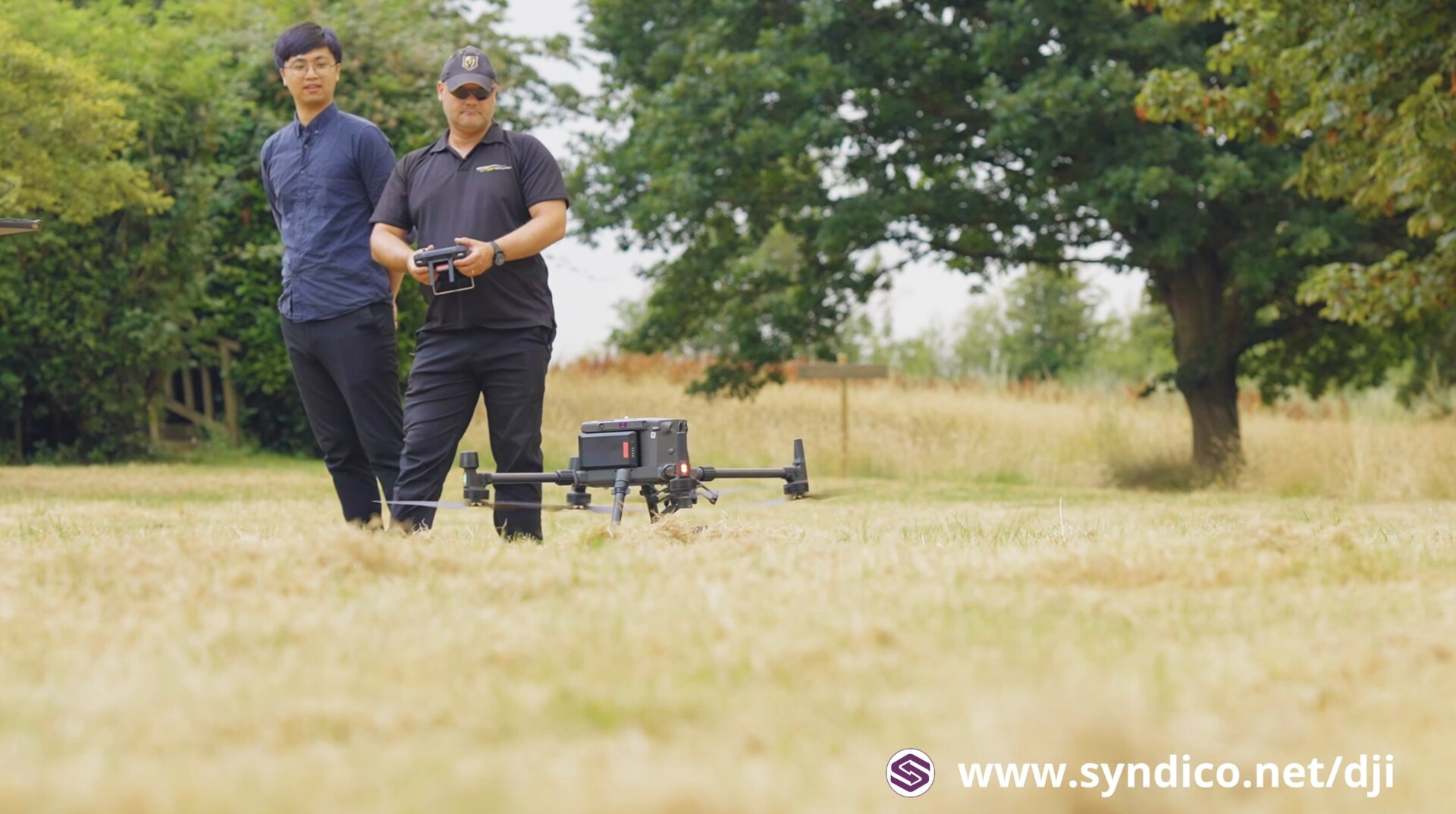 Preview image for dji and syndico at a drone reseller course with the DJI matrice 30