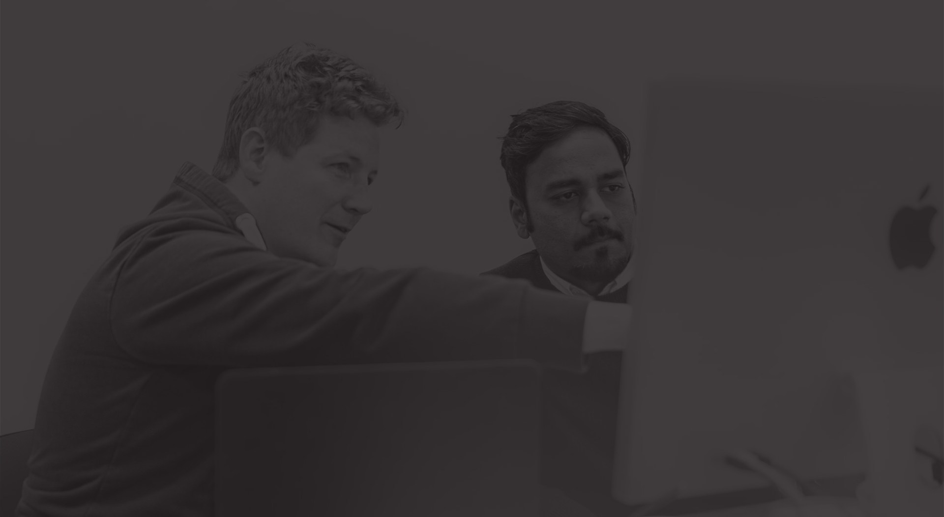 Luke assisting a client and providing technical support onsite