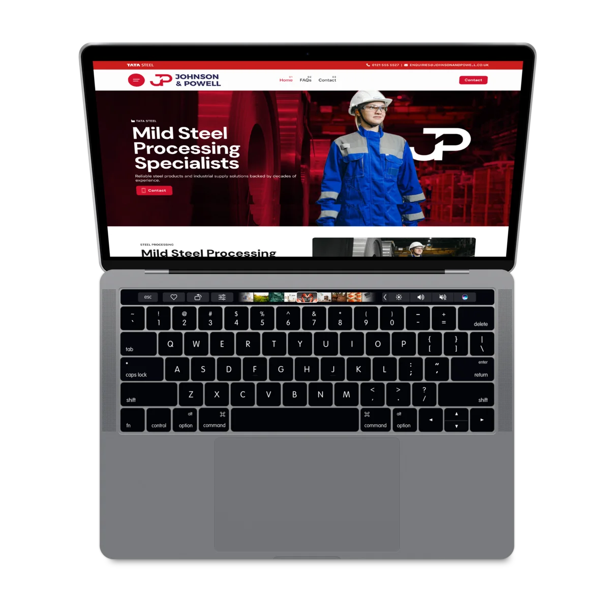 Johnson and powell web design laptop top down png Johnson and powell web design laptop top down png